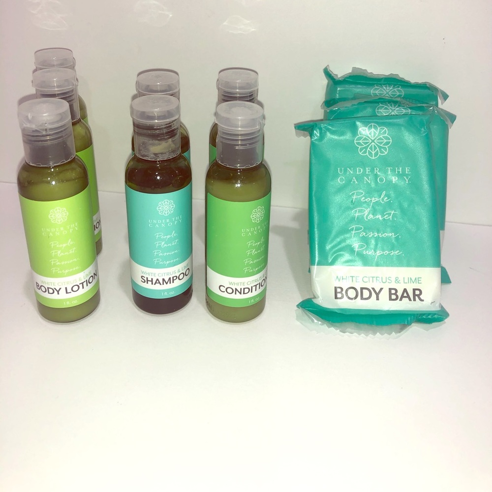 Under the Canopy travel toiletry sets TSA ok